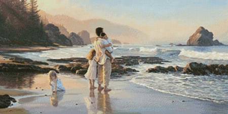 cross stitch pattern Tower of Strength