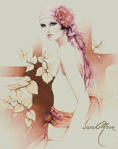 cross stitch pattern Charlotte