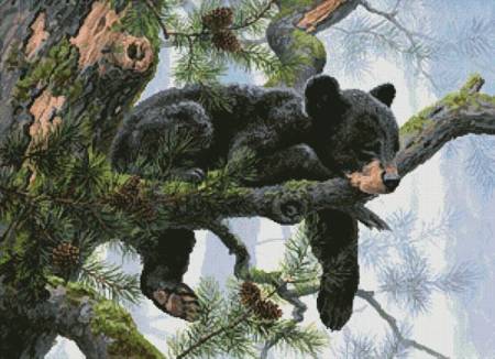 cross stitch pattern Daydreaming