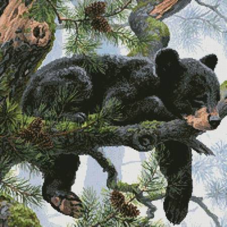 cross stitch pattern Daydreaming (Crop)