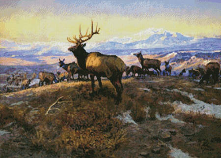 cross stitch pattern The Exalted Ruler