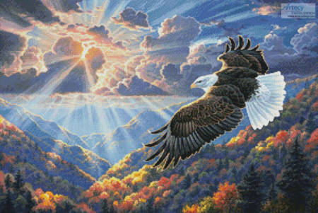 cross stitch pattern Freedom