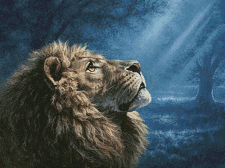 cross stitch pattern Humility