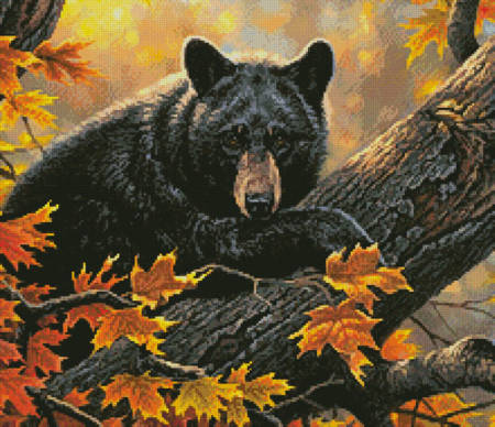 cross stitch pattern Hangin' Out (Crop)