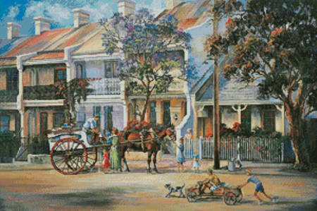 cross stitch pattern The Milko