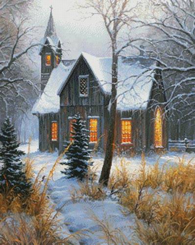 cross stitch pattern Moment of Silence