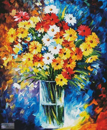 cross stitch pattern Morning Charm