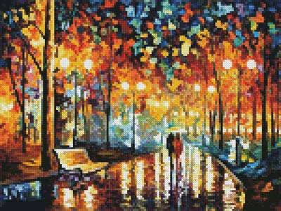 cross stitch pattern Mini Rain's Rustle