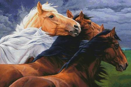 cross stitch pattern Mutual Support