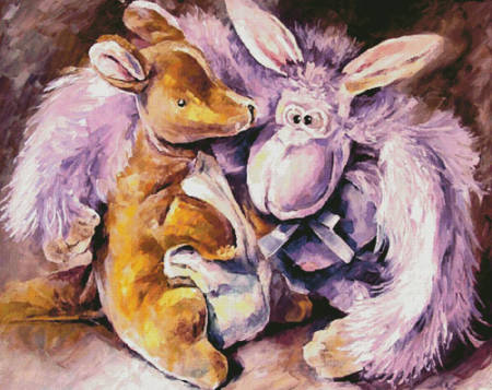 cross stitch pattern My Toys (Large)