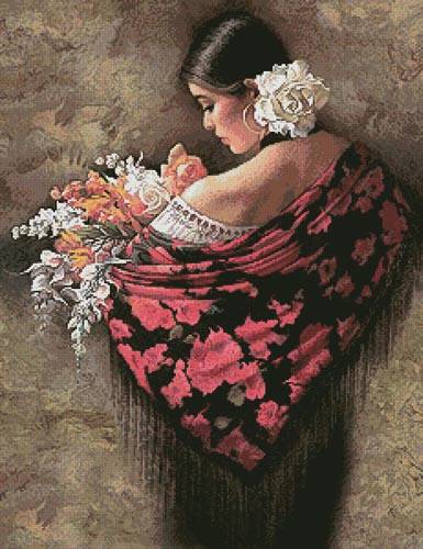 cross stitch pattern Summer Fragrance 2