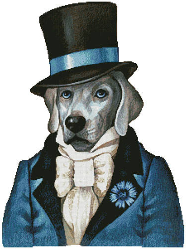 cross stitch pattern Weimlord