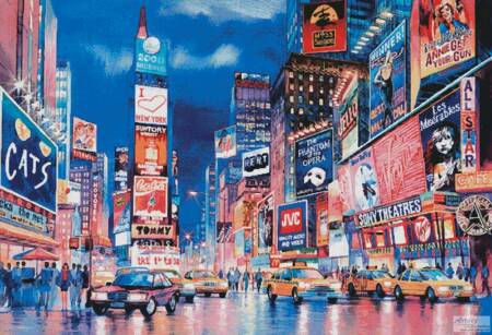 cross stitch pattern Broadway (Large)