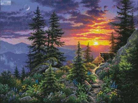 cross stitch pattern From the Ashes