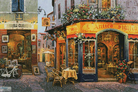 cross stitch pattern L'Antico Sigillo