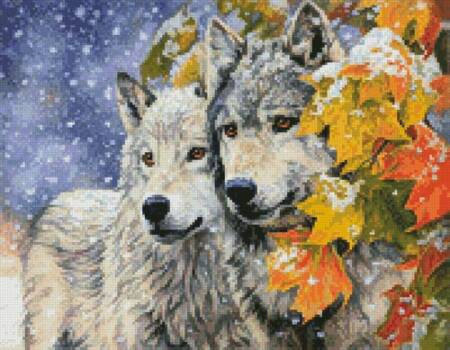 cross stitch pattern Mini Early Snowfall