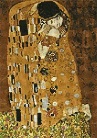 cross stitch pattern Mini The Kiss