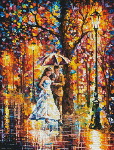 cross stitch pattern Mini Dream Wedding