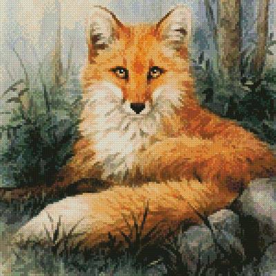 cross stitch pattern Mini Woodland Beauty