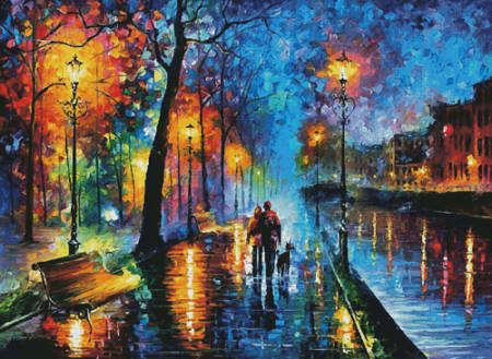 cross stitch pattern Melody of the Night (Large)