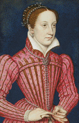 cross stitch pattern Mary Queen of Scots 2