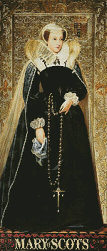 cross stitch pattern Mary of Scots