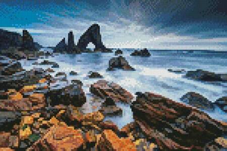 cross stitch pattern Mini Sea Arch Crohy Head