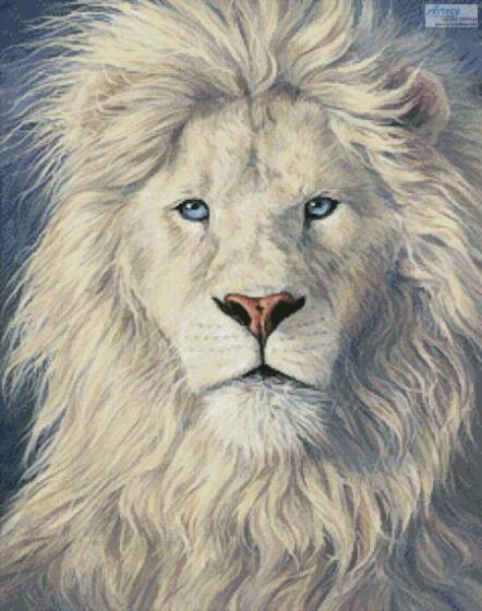 cross stitch pattern Mystical King