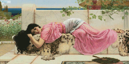 cross stitch pattern When the Heart is Young