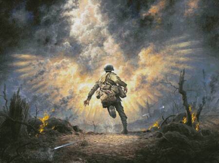 cross stitch pattern A Guardian Angel (Large)