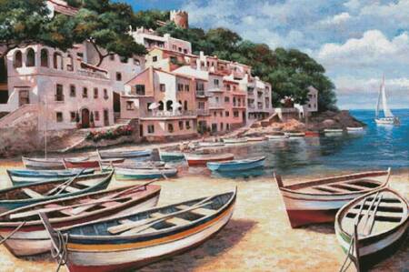 cross stitch pattern Bella Mattina 1 (Large)