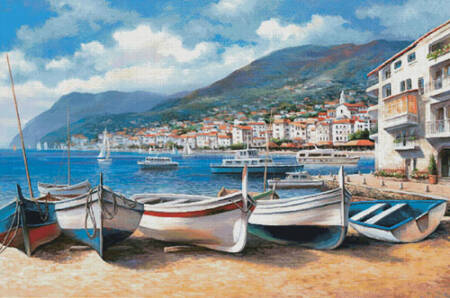 cross stitch pattern Bella Mattina 2 (Large)