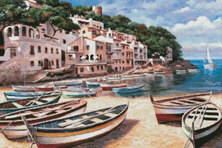 cross stitch pattern Bella Mattina 1