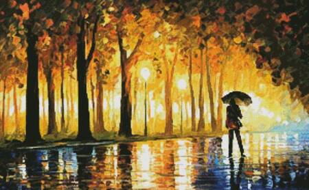 cross stitch pattern Bewitched Park