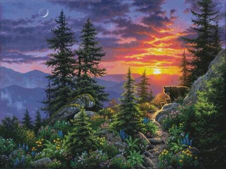 cross stitch pattern From the Ashes (Large)