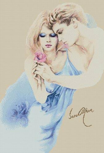 cross stitch pattern The Gifted Rose