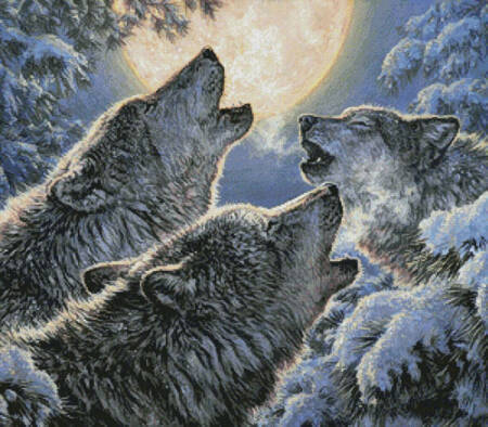 cross stitch pattern Song of the North