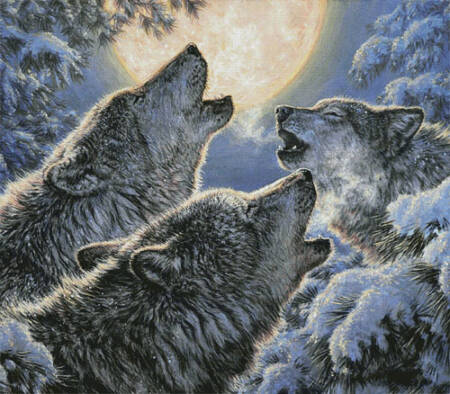 cross stitch pattern Song of the North (Large)