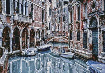 cross stitch pattern Venice Canal (Large)