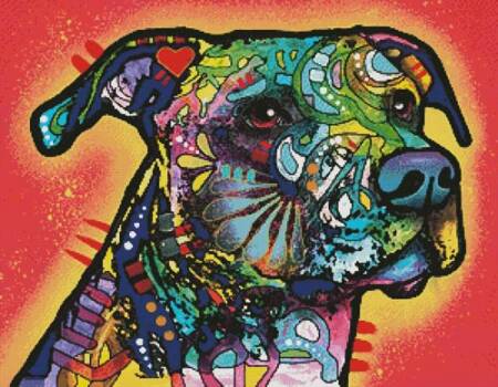 cross stitch pattern Horizon