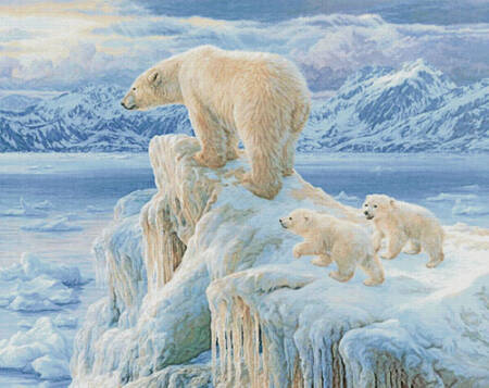 cross stitch pattern Ice Castle (Large)