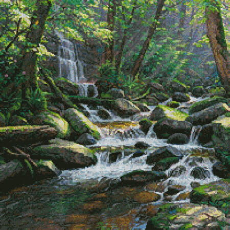 cross stitch pattern Summer Delights (Crop)