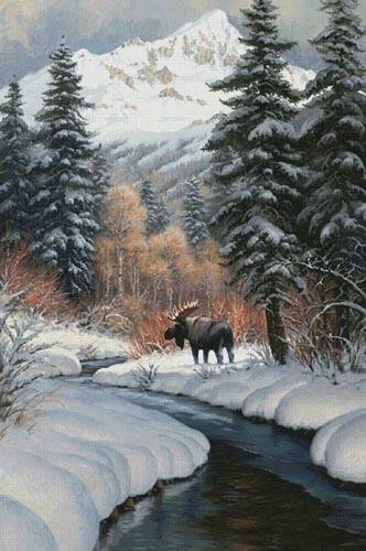 cross stitch pattern Blanket of Snow (Large)