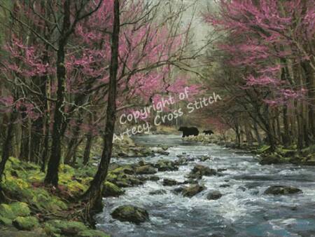 cross stitch pattern First Crossing (Large)