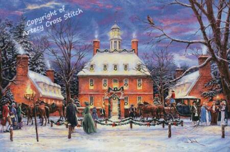 cross stitch pattern The Governor's Party (Large)