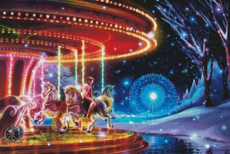 cross stitch pattern Luminario (Large)