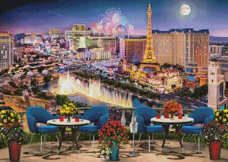 cross stitch pattern Las Vegas Lights (Large)