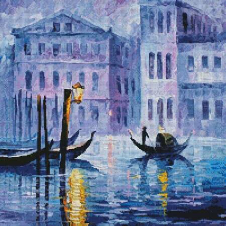 cross stitch pattern Mini Mystery of Venice