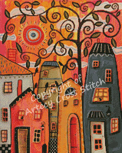 cross stitch pattern Mini One Afternoon