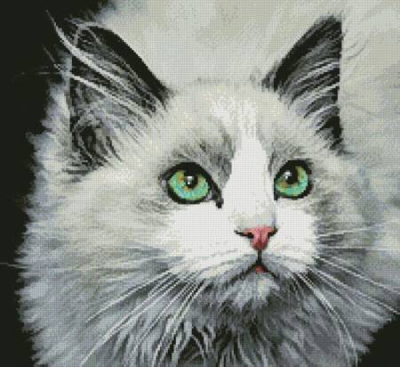 cross stitch pattern Mini Those Eyes